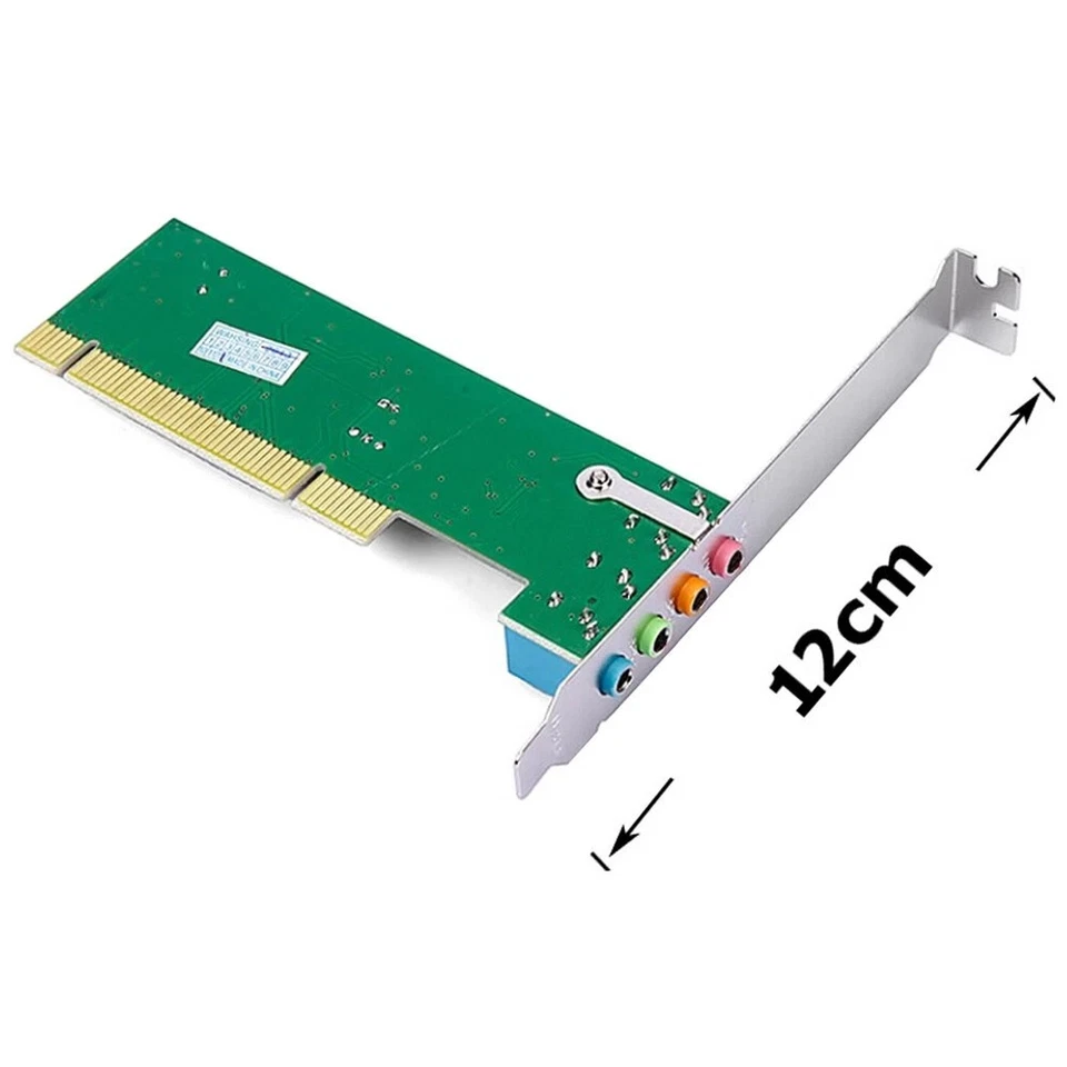 PCI sound card PCI card 5.1 sound card Digital Stereo Sound Card Channel 4 - Image 3 of 3