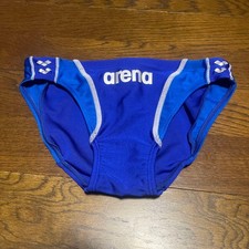 arena competitive swimsuit men's L blue