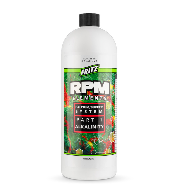 Fritz RPM Elements Calcium/Buffer System Part 1 Alkalin 32oz Free Shipping!