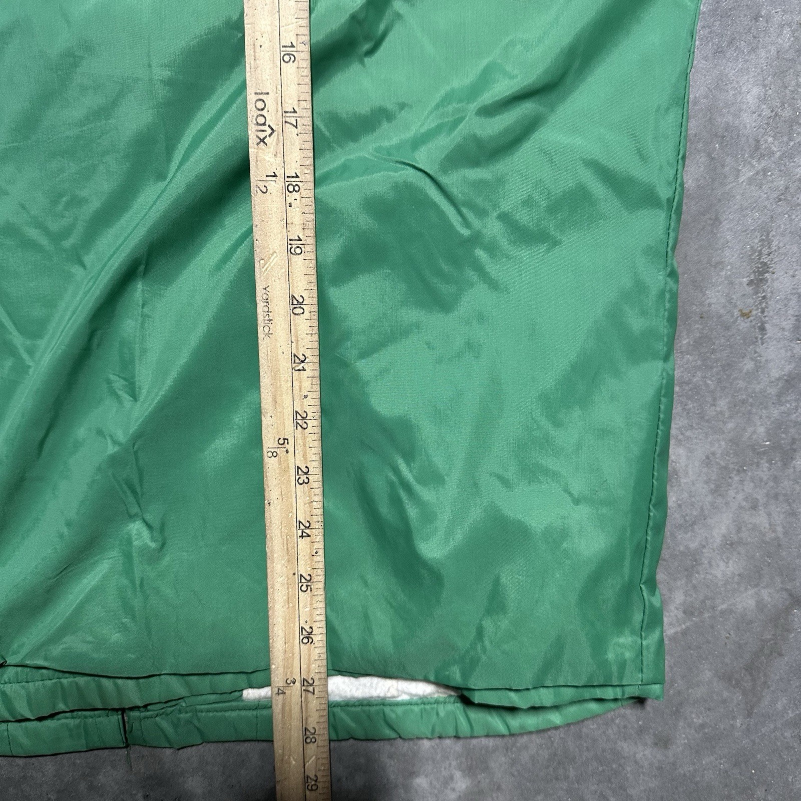 Vintage 80s MASTERS Augusta National Golf Shop Full Zip Windbreaker Jacket Sz L