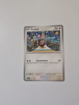 Ferkuli 181/197 Normal Obsidianflammen Pokemon Karte Deutsch Near Mint