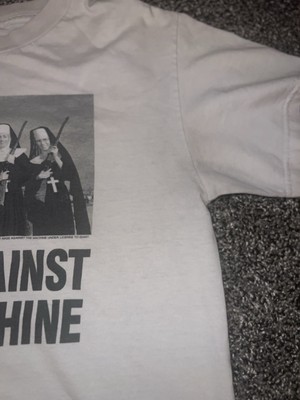 Vintage 1997 Rage Against The Machine Gun Nuns Rock Band T-Shirt
