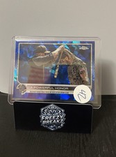 2022 Topps Chrome Sapphire Tatís Jr. Machado A Powerful Honor #648 Padres