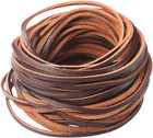 <!--F#f_0-->Picheng 3mm Flat Genuine Leather Cord, 5Yards Strip Cord Braiding String Very...<!--F/-->