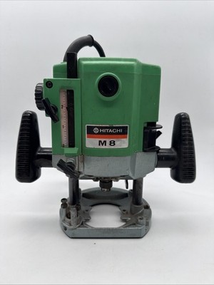 Hitachi M8 Plunge 1/4  Router 25000 RPM ~ Tested Working