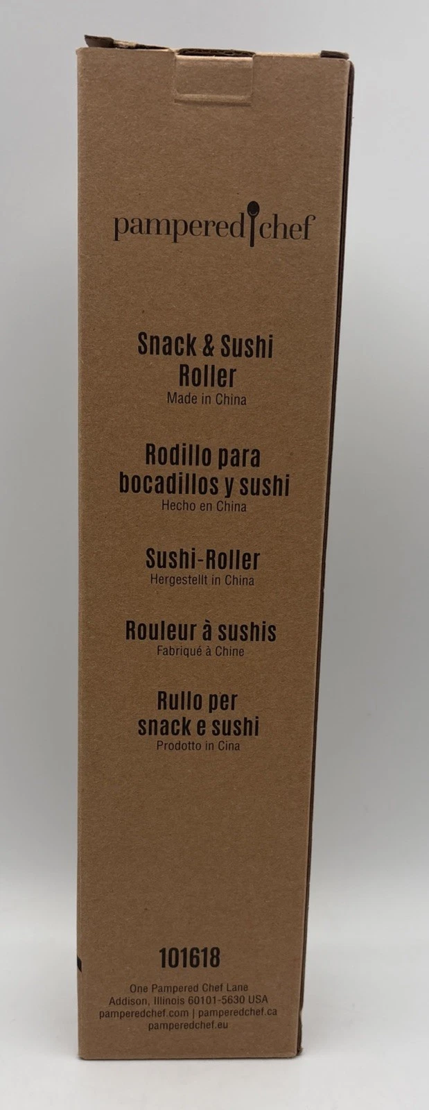 Pampered Chef Snack & Sushi Roller 101618 NEW & SEALED
Opens in a new window or tab