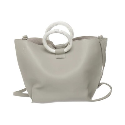 Primark, Handtasche, Damen, Grau, Einfarbig, 25, 10, 27 cm #ETL