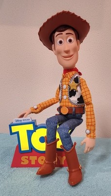 Woody Toy Story Thinkway Toys 64071 fala português portugiesisch selten rar