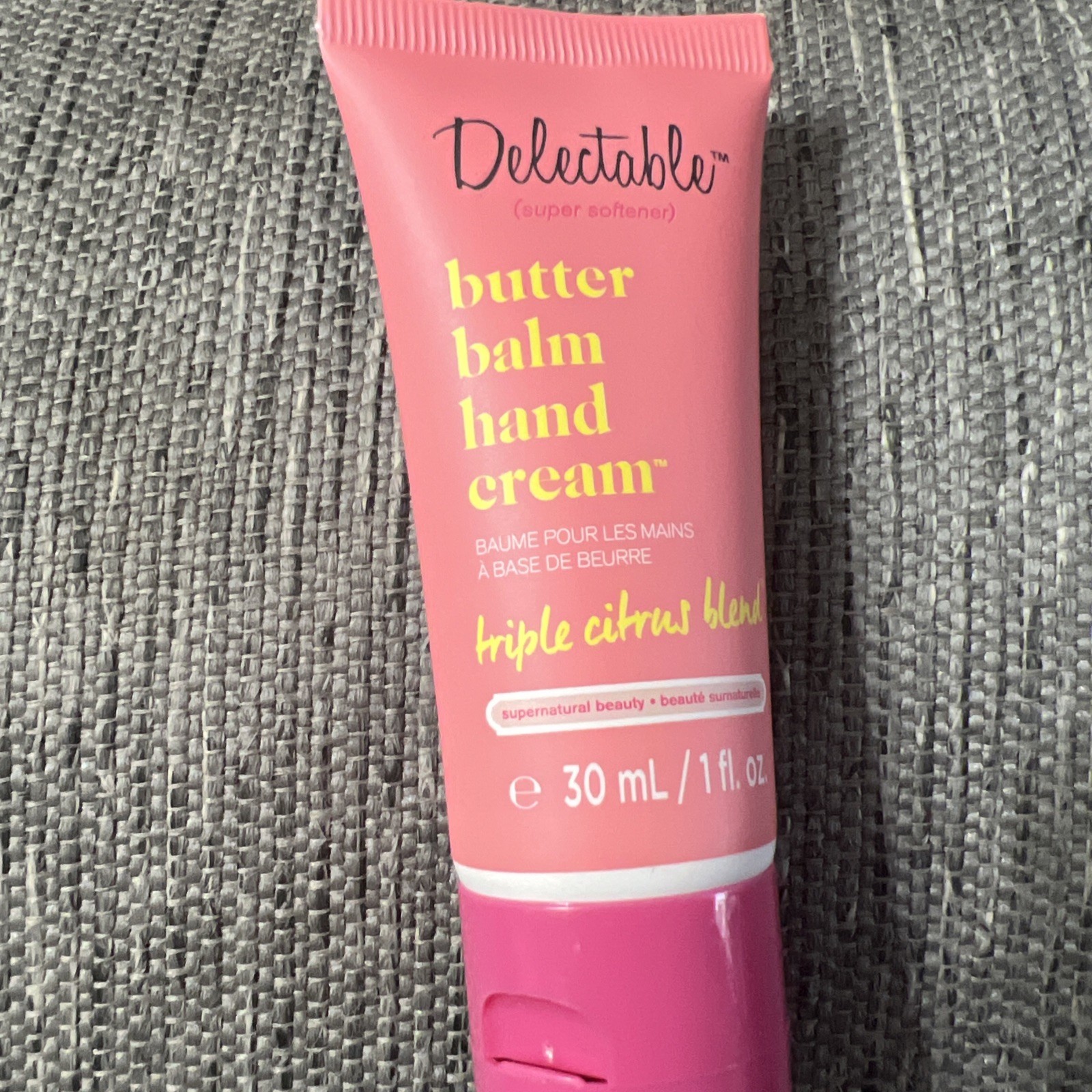 Balm Hand Cream Polish Triple Citrus Blend 1 Oz Travel Size