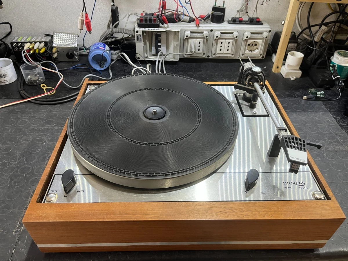 Poulie Axe Repose Plateau Pour Platine Vinyle Thorens TD 166 - Pièce Détachée D'occasion