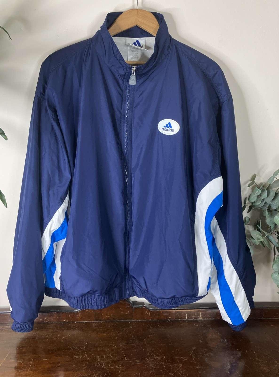 Adidas Softshell Lined Windbreaker Jacket Track J… - image 1