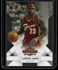 LeBron James 2009-10 Panini Threads #1 Cleveland Cavaliers