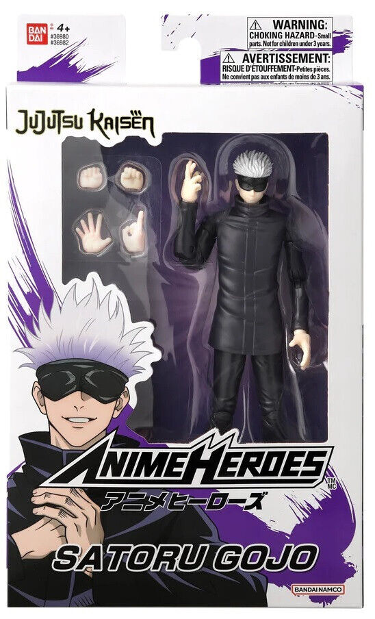 Bandai Namco Anime Heroes: Bleach, Naruto & Jujutsu Kaisen Action Figures