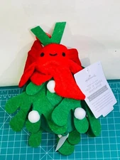 Hallmark Drop N Greet Talking Mistletoe Motion Activated Multiple Fun Phrases