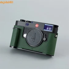 Half Case Genuine Leather Camera Cover For Leica M11 Milicase Handmade 8 Styles