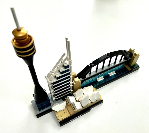 LEGO Architecture: Sydney (21032) Nagelneue Teile inkl. bedrucktem Typenschild - RAR
