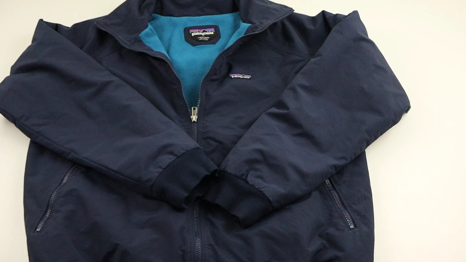 patagonia synchilla fleece shelled bomber vtg jacket