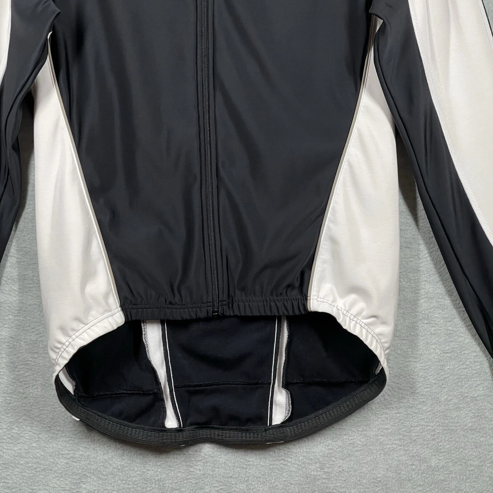gore-bike-wear fitted reflective stretch full zip jacket