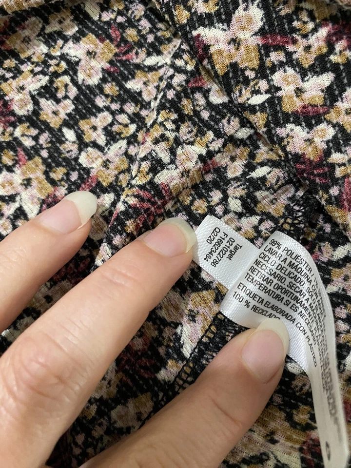 Ava And Viv Women's Size X Floral Long Sleeve Blouse, Fall Flowy Plus Size Top - Image 4 of 4