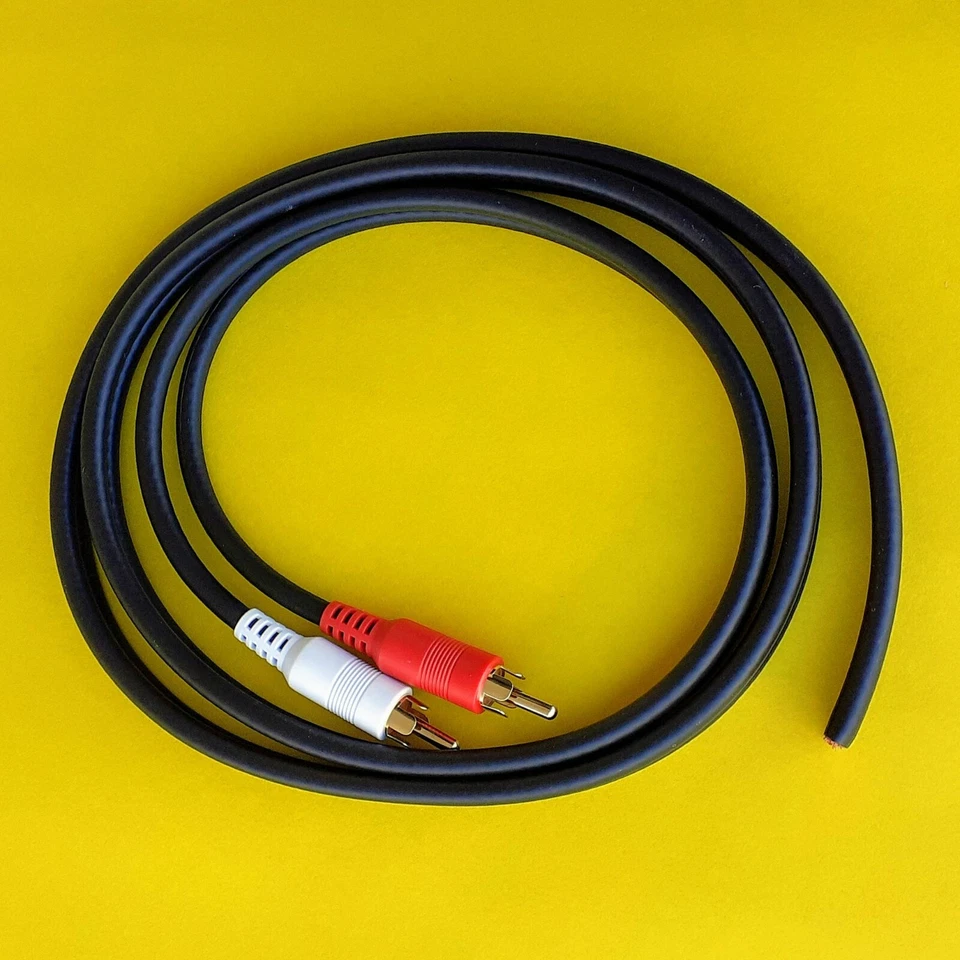 Technics RCA PHONO CORD RJL4P002S12 SL1200 High-Fidelity Gold Plated RCA Cable - Image 4 of 4