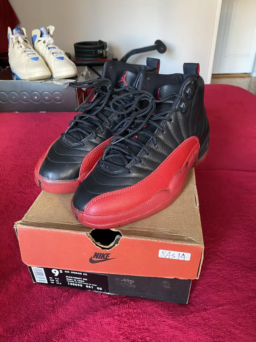 OG NIKE Air Jordan 12 XII Flu Game 1997 130690-061 RARE Sz 9.5
