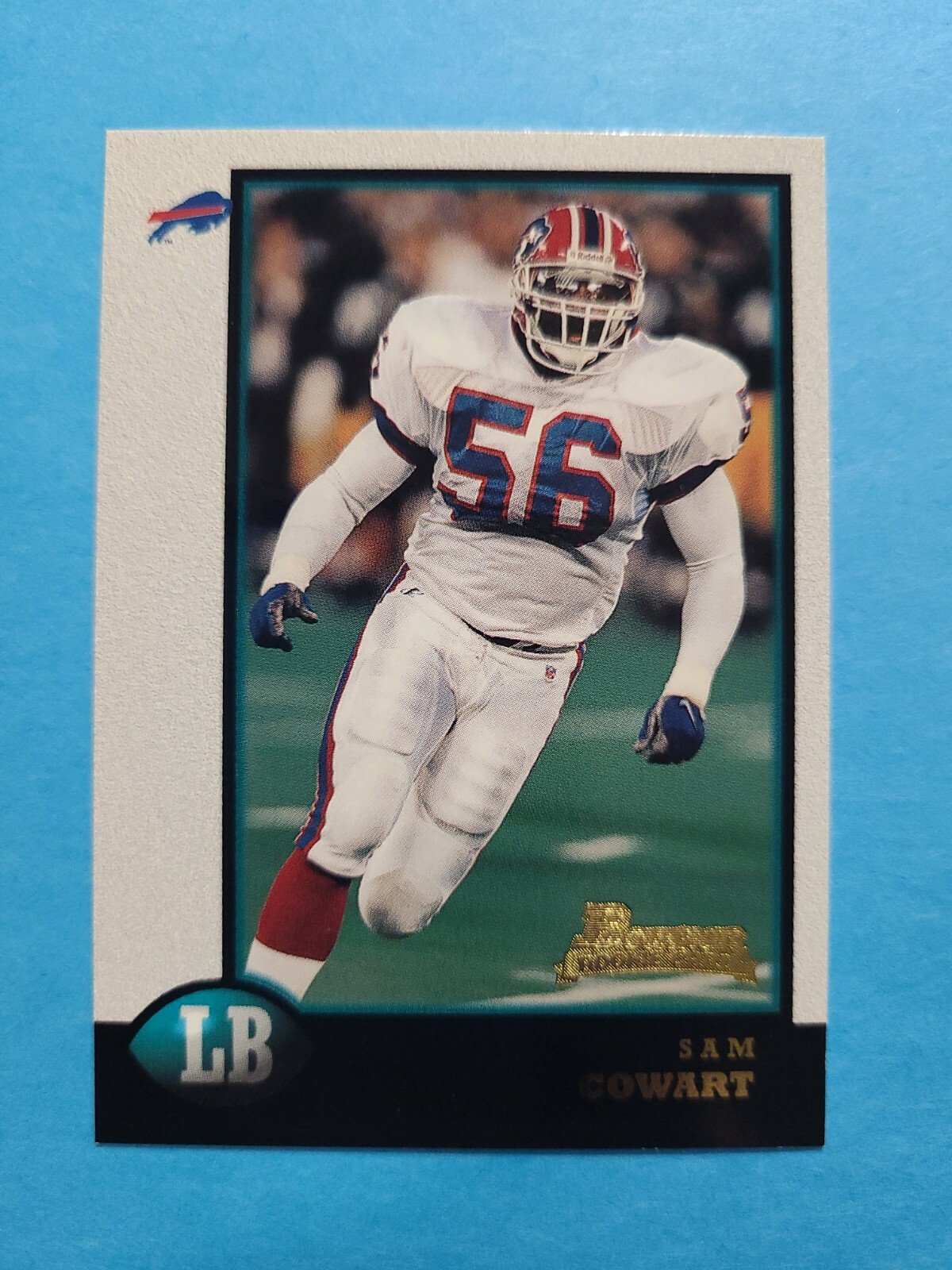 SAM COWART 1998 BOWMAN FOOTBALL CARD # 190 F0676