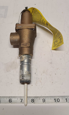 3/4'' 140X-5 Lead Free Relief Valve w/ Extension Thermostat w/ Flood Sensor Con