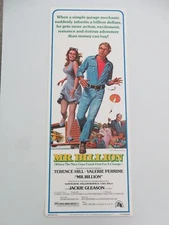 MR. BILLION US INSERT POSTER TERENCE HILL VALERIE PERRINE 1977