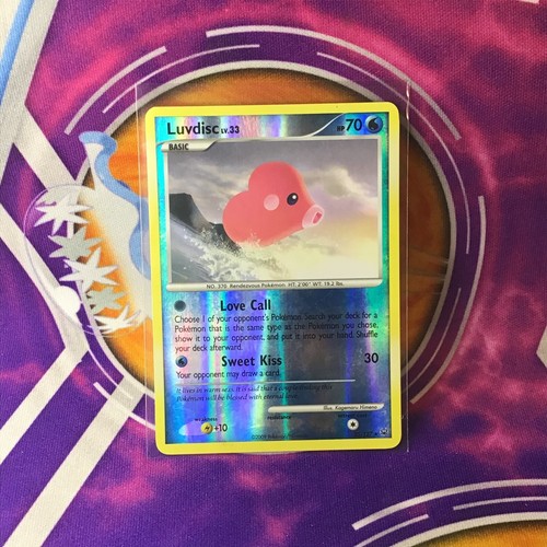Luvdisc - 35/127 - Rare - Reverse Holo (Platinum: Base Set) Pokemon TCG Official