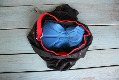 Silvini FORTORE Cycling Shorts MED Gel Padded Black Red Reflective Compression - Picture 8 of 11