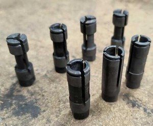 (7) Size 2 Tapping Collets for Procunier 2E Tap Head ALL DIFFERENT 5/16-#10