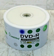 50-Pack SmartBuy DVD 4.7gb DVD-R 16x 120min