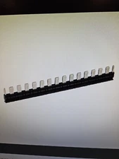 Klemsan interface relay jumper, push-in type, 16-pole. 5-Pack. Part # TK-KPR-S16