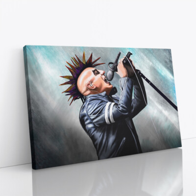 Maynard James Keenan drawing art poster/canvas, TOOL art, 46&2, schism