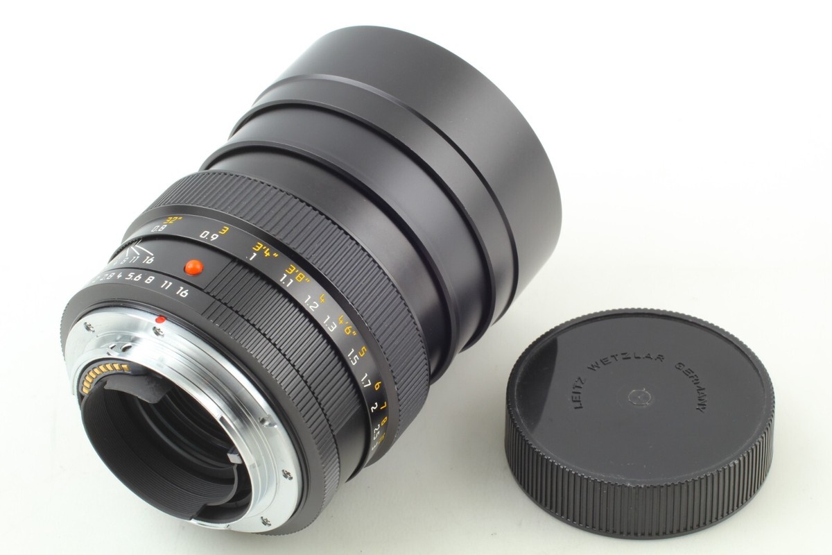LEICA SUMMILUX-R 80mm F1.4 ２カム Leica Summilux-R 80mm f/1.4 First Batch 11880 | Leica Camera