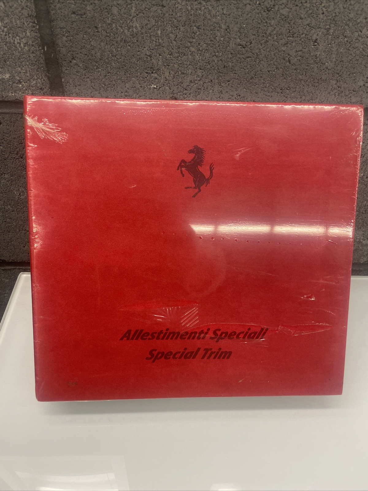 Ferrari Alcantara Special Trim Box With Alcantara Samples