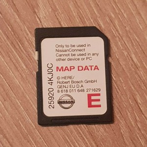Map data nissan connect