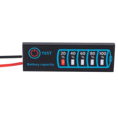 LED Power Indicator Board DC5-30V 12V 24V Power Indicator Lithium Lead SäU2195-