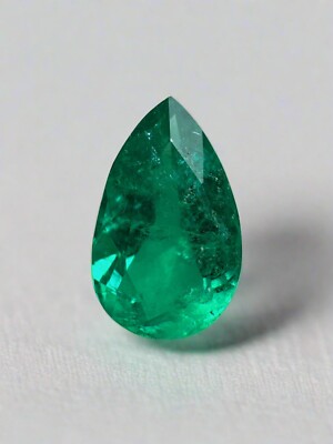 Carat 11x7 Deep Bluish Green Natural Loose Colombian