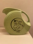 Fiestaware Fiesta Chartreuse Green Flamenco Dancer Large Disc Pitcher