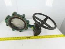 Crane Center Line Series 200 Lug Butterfly Valve CI/316 SST/BUNA 200 PSI 8" ID