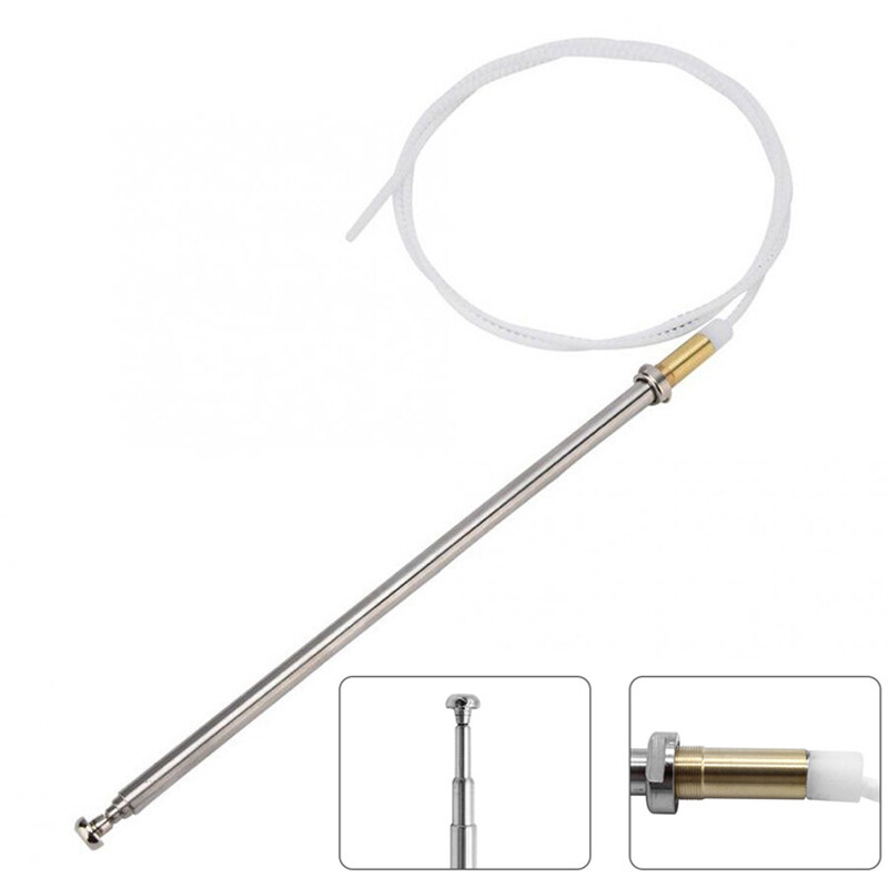 Antena Telescópica Eléctrica Universal 12V Para Mercedes Benz W124 Y Otros Coches - Automática, A Prueba De Agua, 87 Cm De Largo