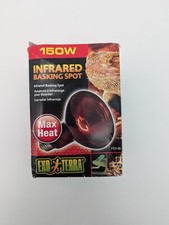 EXO TERRA Infrared Reptile Basking Spot - 150 WATT Max Heat   PT-2146   New
