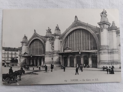 TOURS LA GARE R4086 CPA