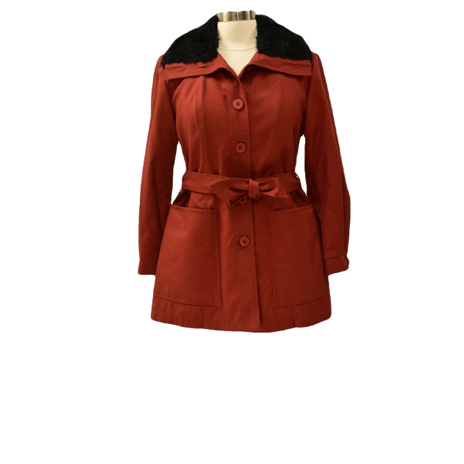 Hippy Faux Fur Coats Vintage Coats, Jackets & Vests for Women