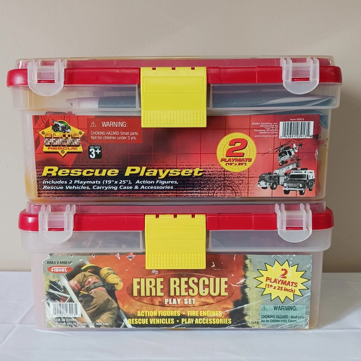 Fishel Geoffrey TOYS Elite Operations Fire Rescue Playsets eBay