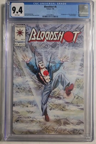 Bloodshot #6 (Valiant Comics July 1993) CGC 9.4