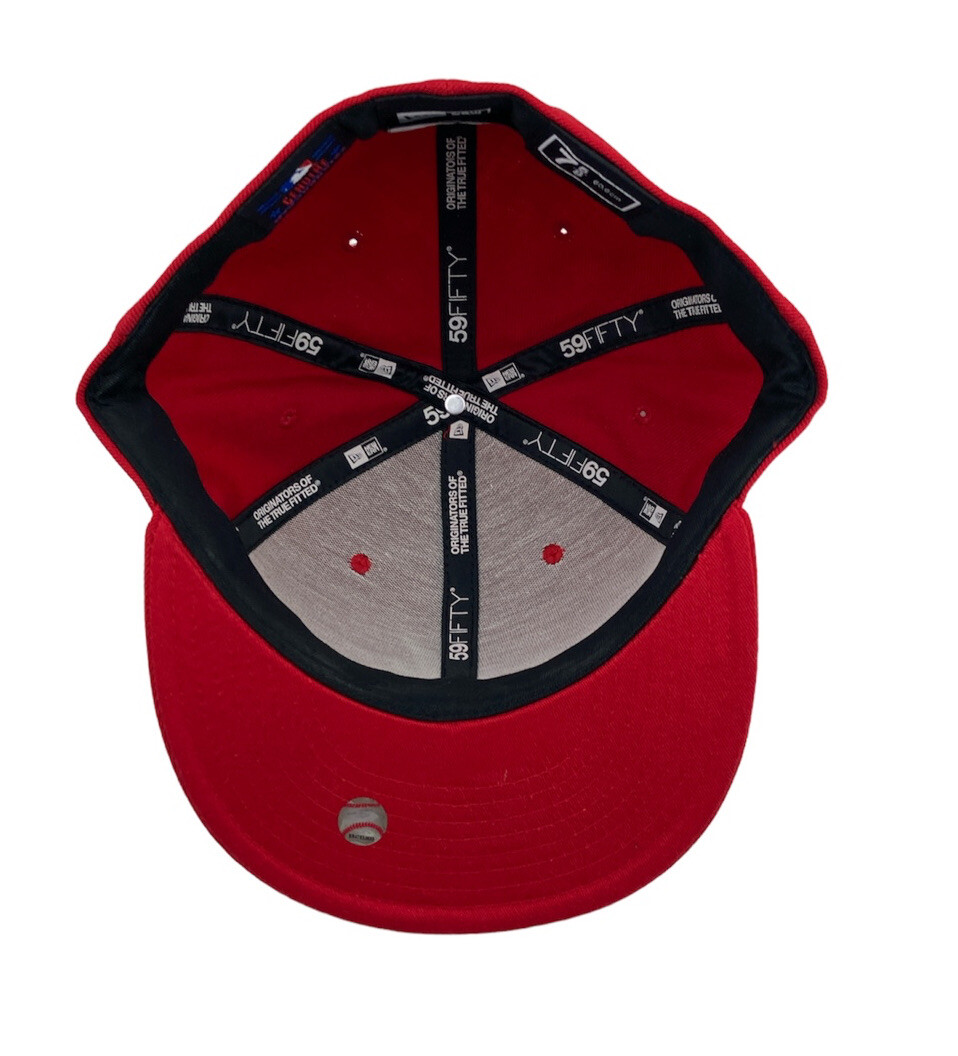 Chapeau ajusté Atlanta Braves New Era 59Fifty 7 5/8