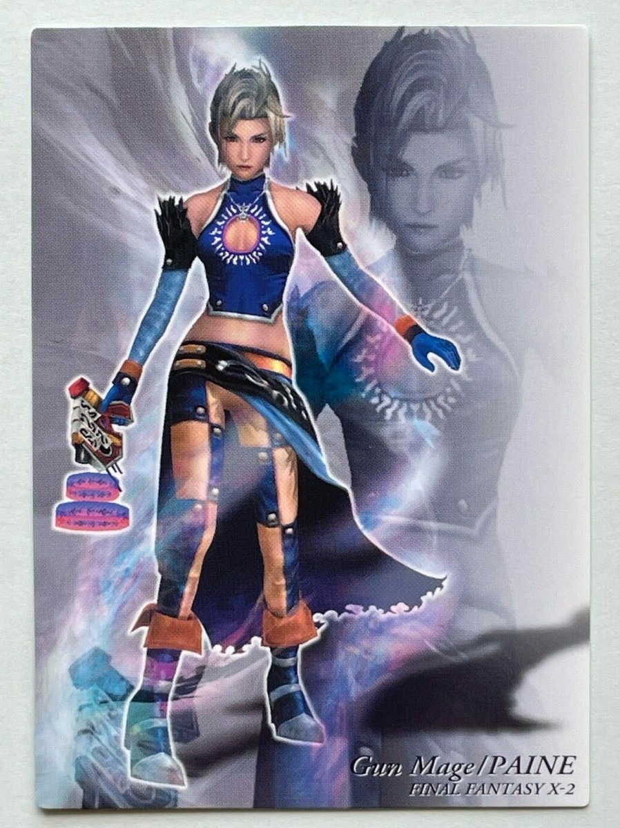 Gun Mage / Paine Final Fantasy X-2 Art Museum Trading Card #585