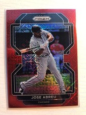 2022 Panini Prizm Red Mojo Jose Abreu Tier II White Sox /149 155